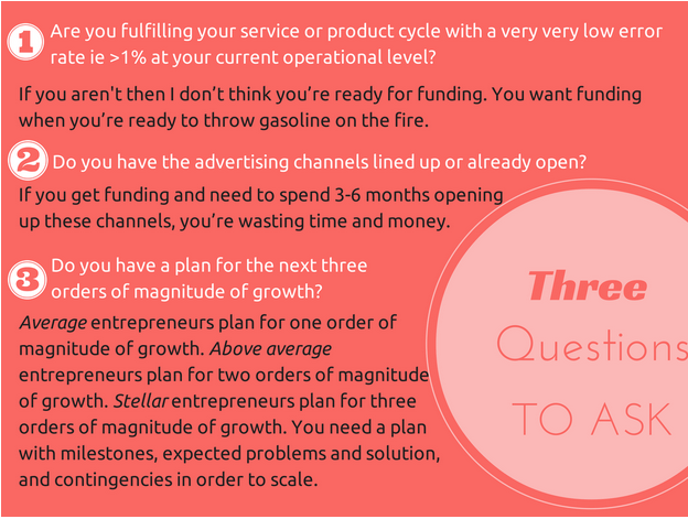 Three Questions To Ask