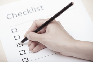 Checklist