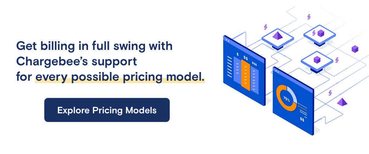 Chargebee SaaS pricing models