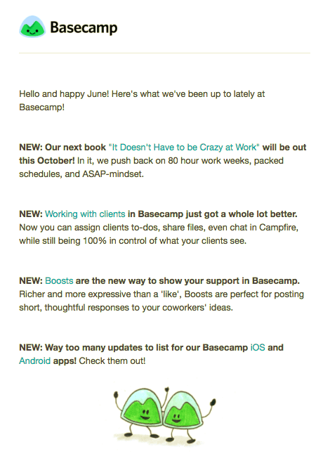 basecamp customer onboarding