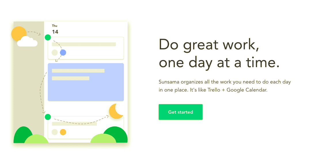 sunsama promise user onboarding