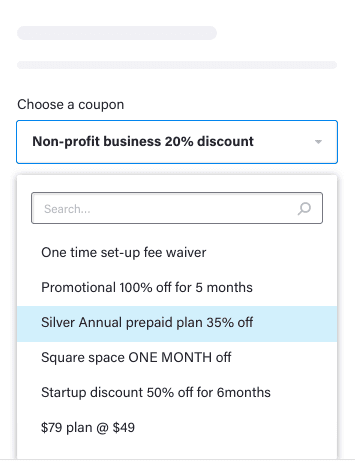 SaaS coupons and discounts