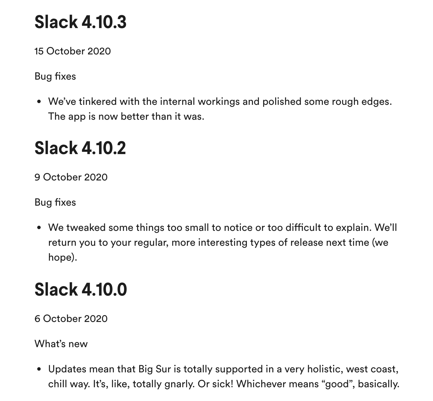 Slack papers for Mac