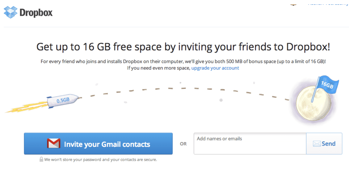 dropbox free trial