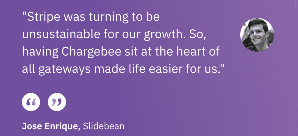 How Slidebean leveraged Chargebee + Stripe