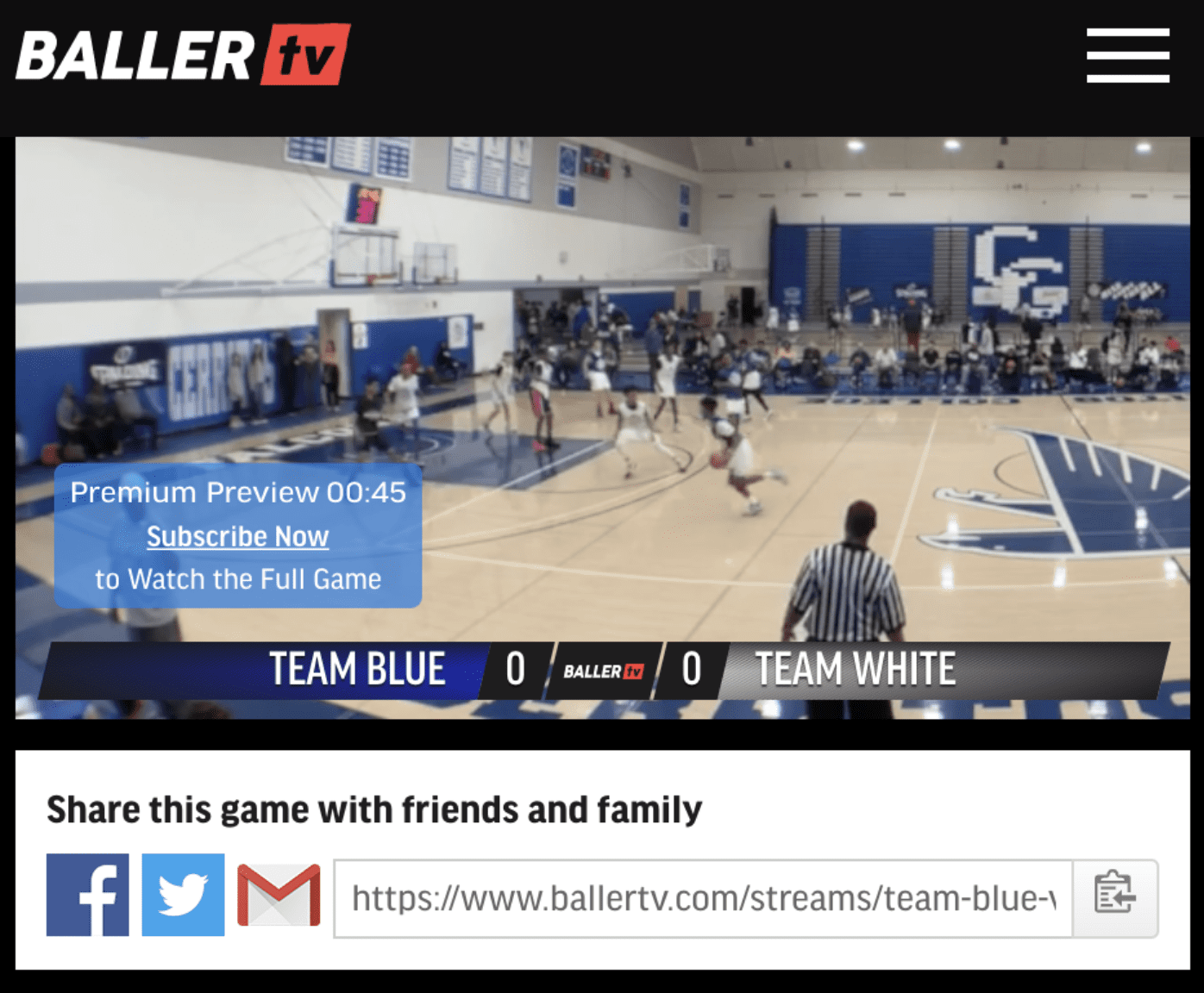 Ballertv streaming subscription