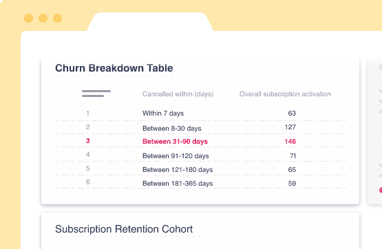 SaaS payment breakdown