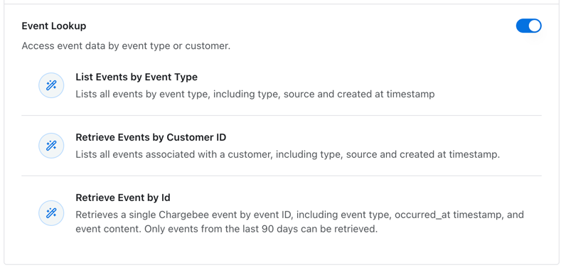 Data Access MCP server event lookup toolset