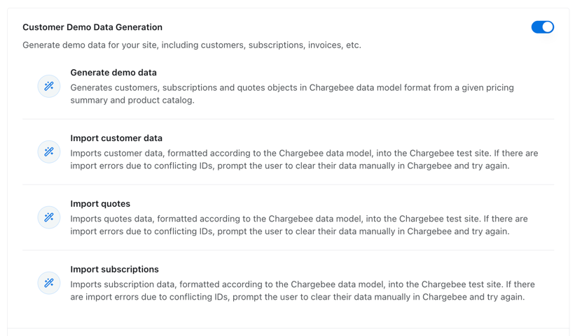 Onboarding MCP server sample customer data setup toolset