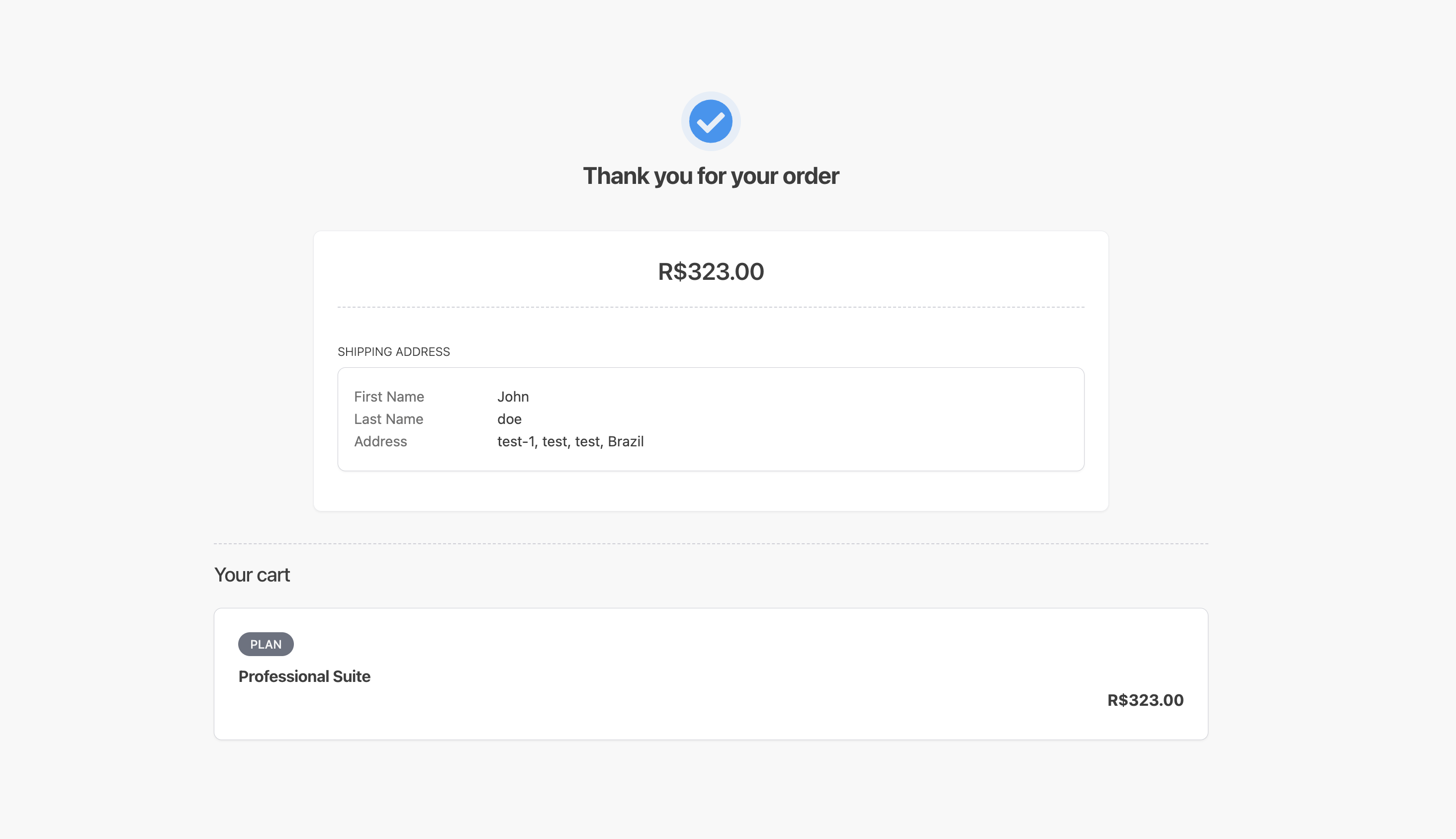 Customer returns to the merchant site after approving the Mercado Pago payment