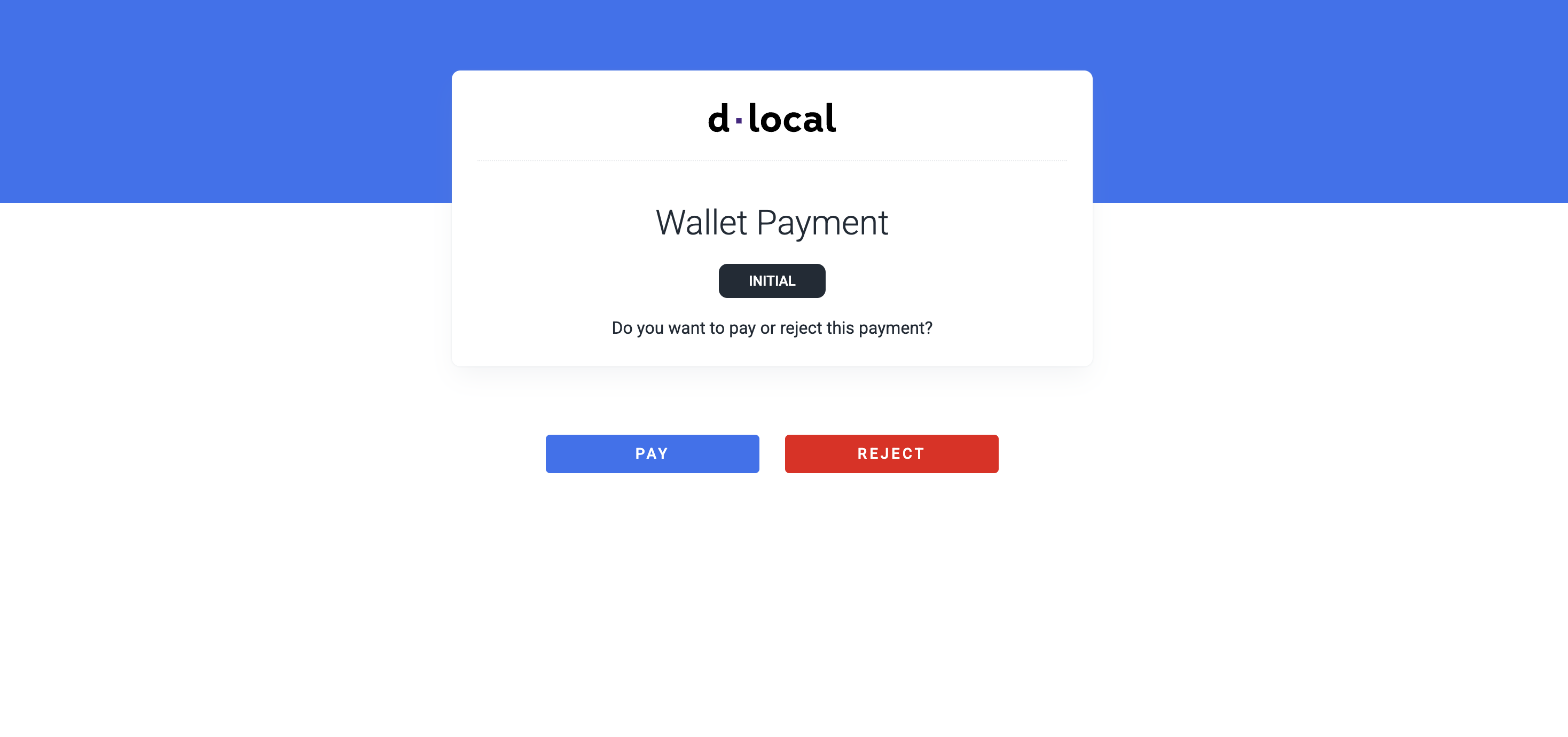 PicPay approval page where the customer authorizes the payment