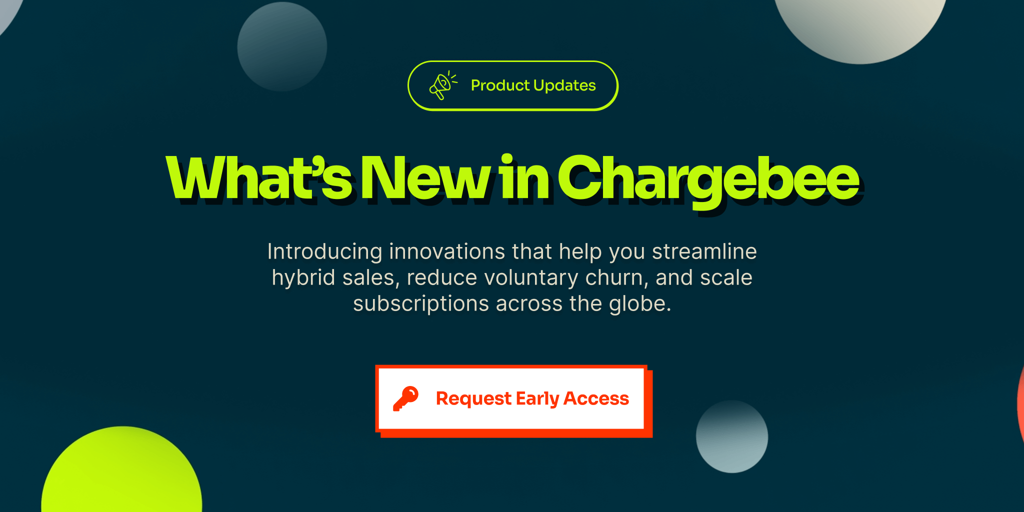 Chargebee Product Updates Unlock Efficient Revenue Growth